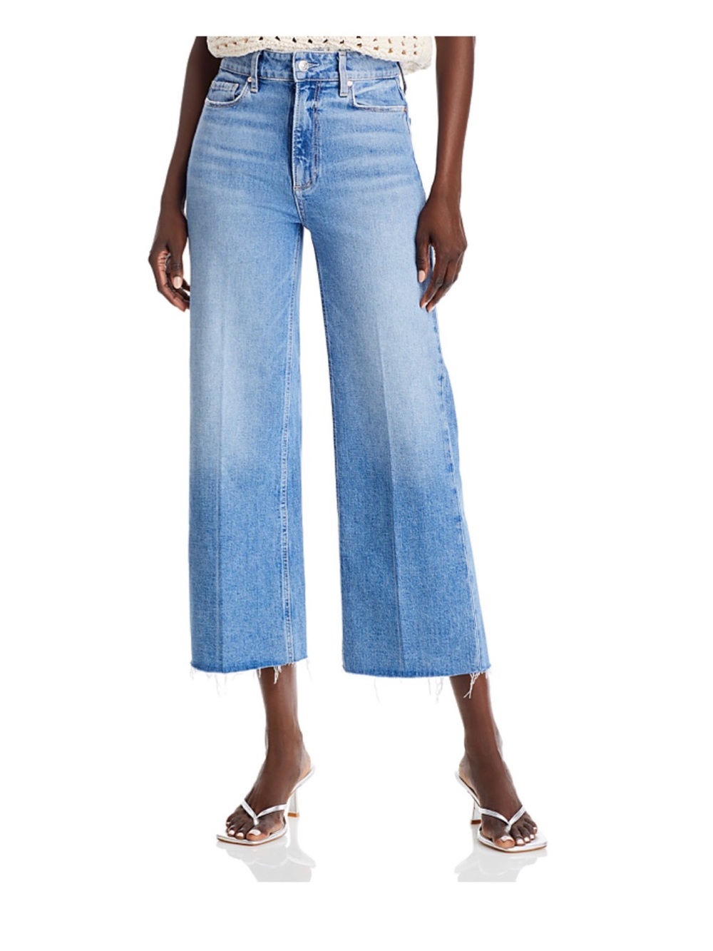 PAIGE Anessa High Rise Ankle Jean (VIVA)